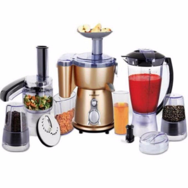 Westpoint 5 in 1 Food Processor - WF-2802 - Golden